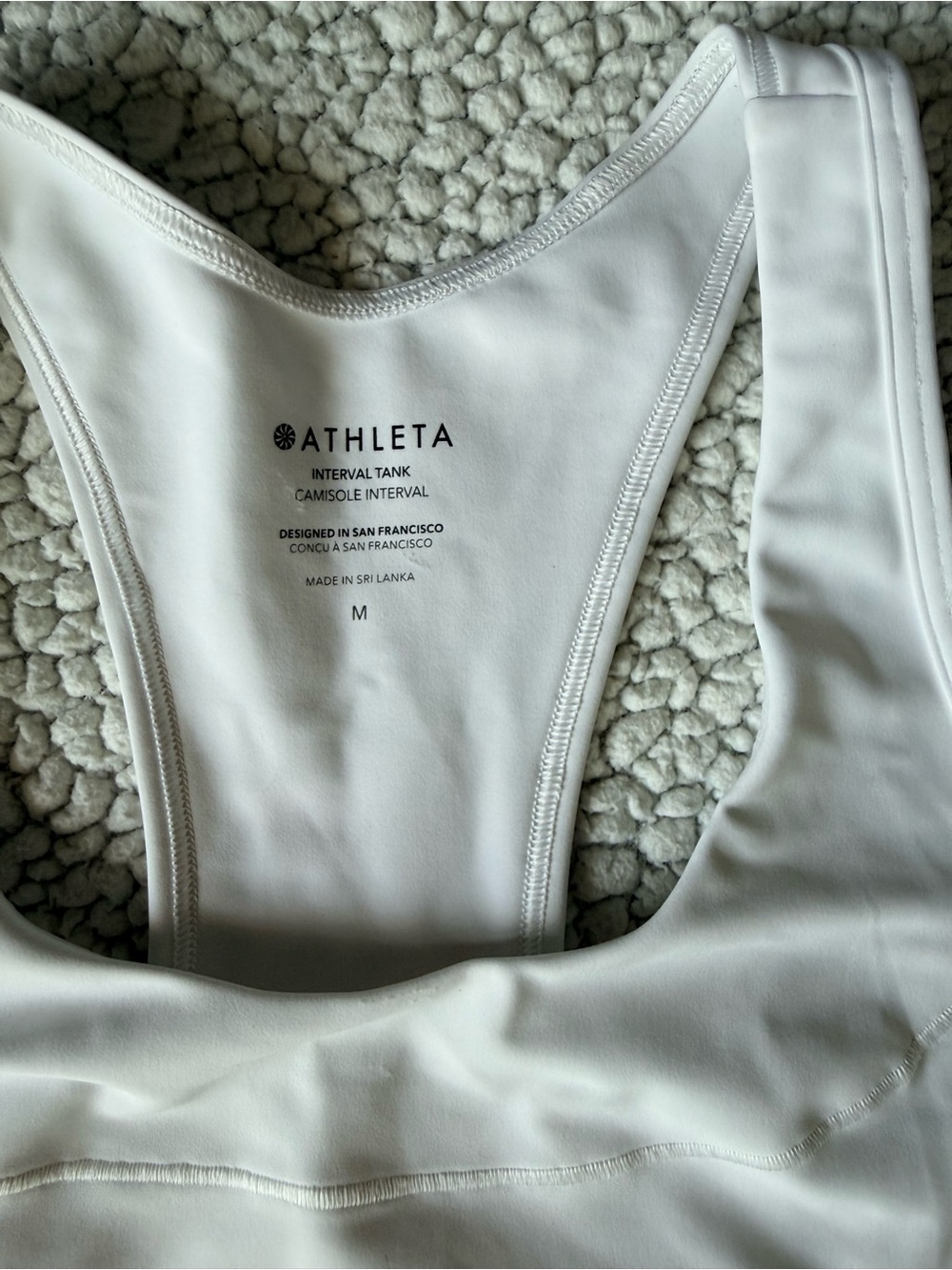 Athleta Interval Tank - White - Picture 4 of 7